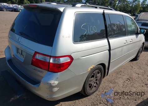 2005 Honda Odyssey Ex-L from USA, damaged, VIN 5FNRL38775B065521